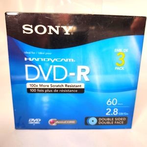 Sony DVDR 3pac
